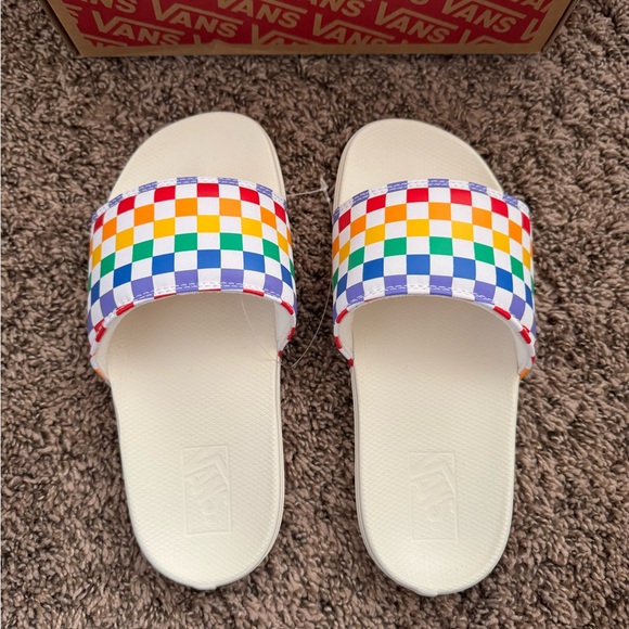 Vans Checkered Slidesš - Picture 2 of 8